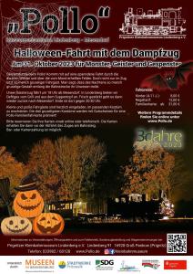 Plakat Halloween-Fahrt